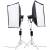 Nanlite FC-300B 2KIT - zestaw, 2x lampa FC-300B Bi-Color, 2700-6500K, CRI 96, 350W, walizka, akcesoria